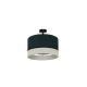 Duolla - Bevestigde hanglamp DOUBLE 1xE27/15W/230V groen/grijs