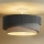 Duolla - Bevestigde hanglamp KOBO ECO RECYCLING 1xE27/15W/230V diameter 45 cm groen/grijs/crème