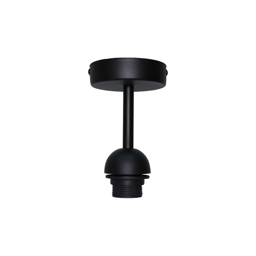 Duolla - Bevestigde hanglamp TOKYO RATTAN 1xE27/15W/230V diameter 50 cm goud/zwart