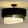 Duolla - Bevestigde hanglamp TRIO 1xE27/15W/230V diameter 45 cm zwart/groen/wit