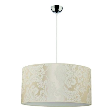 Duolla - Hanglamp aan een koord ALTO 1xE27/40W/230V diameter 45 cm beige