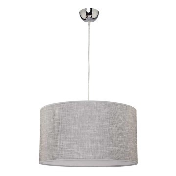 Duolla - Hanglamp aan een koord ALTO 1xE27/40W/230V diameter 45 cm grijs