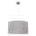 Duolla - Hanglamp aan een koord ALTO 1xE27/40W/230V diameter 45 cm grijs