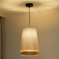 Duolla - Hanglamp aan een koord BELL SHINY 1xE27/15W/230V diameter 25 cm wit/koper