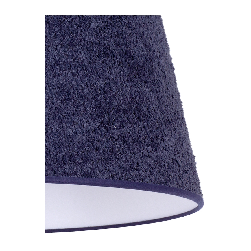 Duolla - Hanglamp aan een koord BOUCLE 1xE27/15W/230V diameter 50 cm blauw