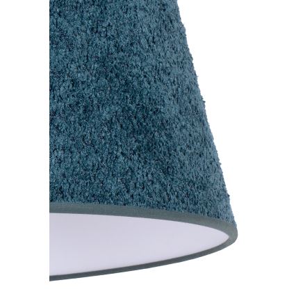 Duolla - Hanglamp aan een koord BOUCLE 1xE27/15W/230V diameter 50 cm turquoise