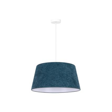 Duolla - Hanglamp aan een koord BOUCLE 1xE27/15W/230V diameter 50 cm turquoise