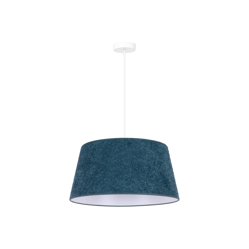 Duolla - Hanglamp aan een koord BOUCLE 1xE27/15W/230V diameter 50 cm turquoise
