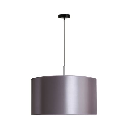 Duolla - Hanglamp aan een koord CANNES 1xE27/15W/230V diameter 45 cm zilver