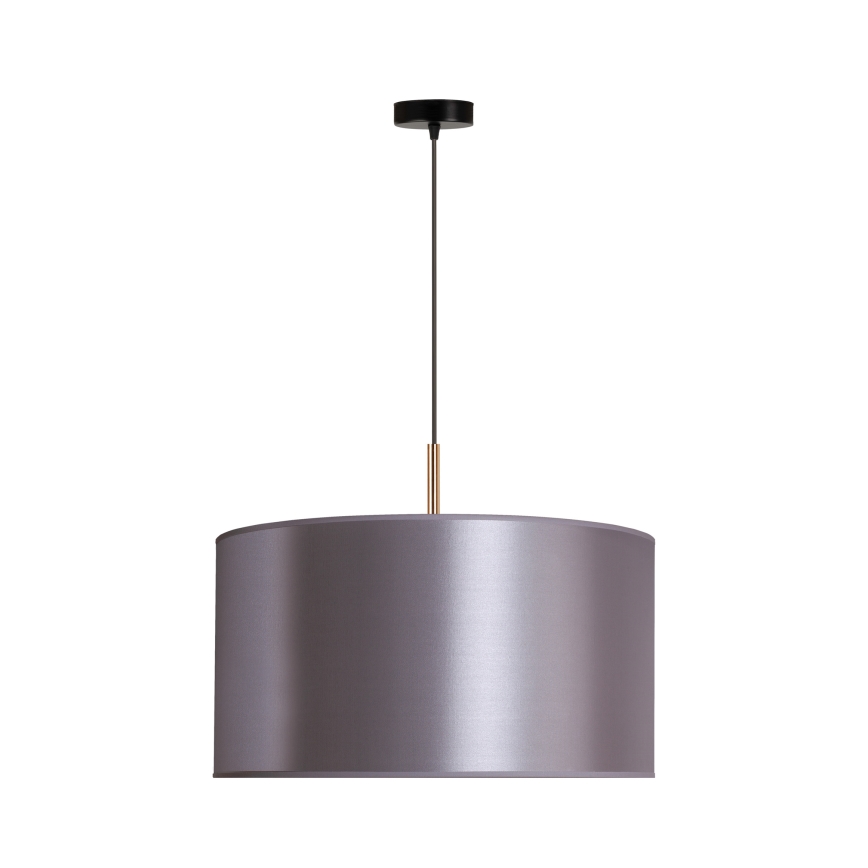 Duolla - Hanglamp aan een koord CANNES 1xE27/15W/230V diameter 45 cm zilver/koper