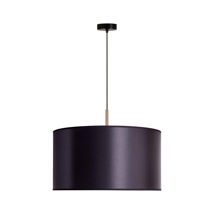 Duolla - Hanglamp aan een koord CANNES 1xE27/15W/230V diameter 45 cm zwart/koper