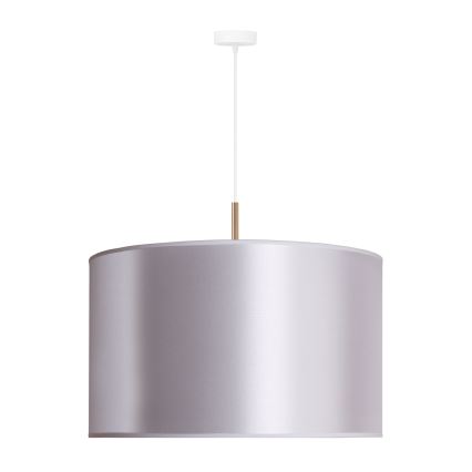 Duolla - Hanglamp aan een koord CANNES 1xE27/15W/230V diameter 50 cm zilver/koper