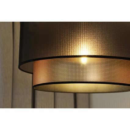 Duolla - Hanglamp aan een koord COPPER SHINY 1xE27/15W/230V diameter 45 cm bruin/koper