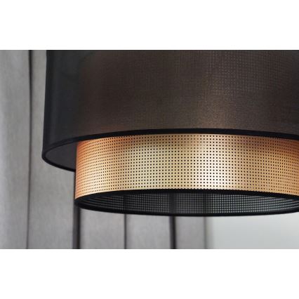 Duolla - Hanglamp aan een koord COPPER SHINY 1xE27/15W/230V diameter 45 cm bruin/koper