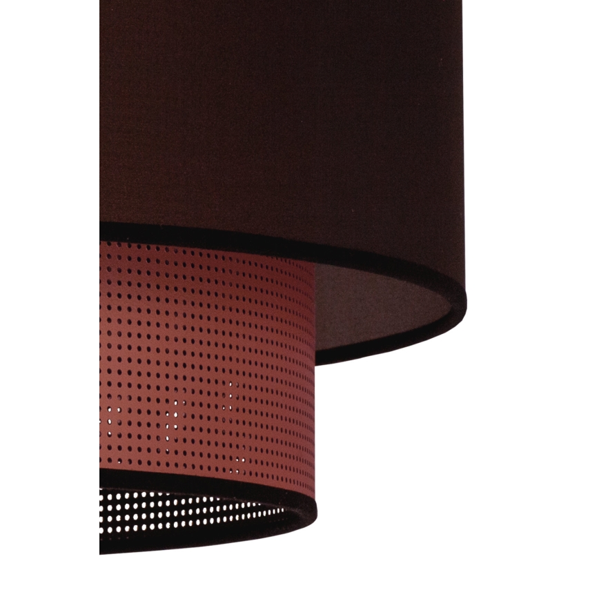 Duolla - Hanglamp aan een koord COPPER SHINY 1xE27/15W/230V diameter 45 cm bruin/koper