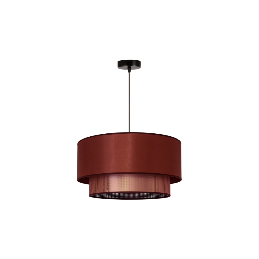 Duolla - Hanglamp aan een koord COPPER SHINY 1xE27/15W/230V diameter 45 cm koper
