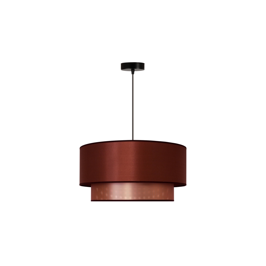 Duolla - Hanglamp aan een koord COPPER SHINY 1xE27/15W/230V diameter 45 cm koper
