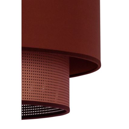 Duolla - Hanglamp aan een koord COPPER SHINY 1xE27/15W/230V diameter 45 cm koper