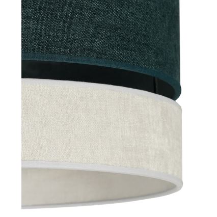 Duolla - Hanglamp aan een koord DOUBLE 1xE27/15W/230V diameter 40 cm groen/grijs