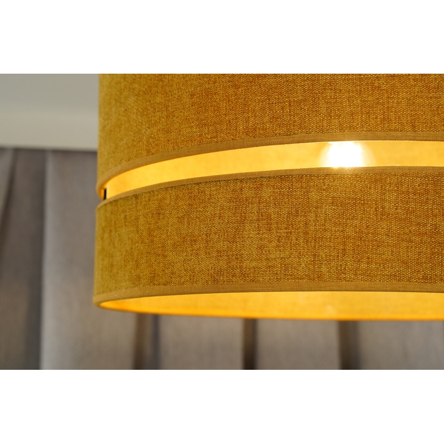 Duolla - Hanglamp aan een koord DOUBLE 1xE27/15W/230V diameter 40 cm oranje