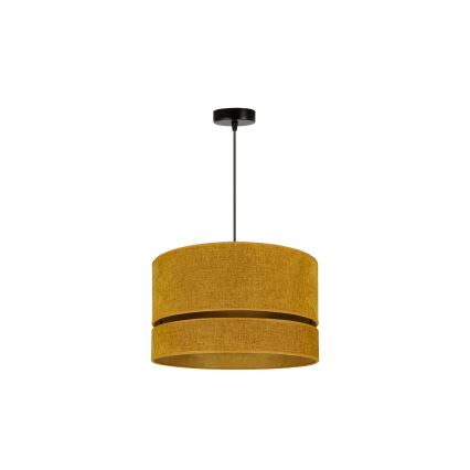 Duolla - Hanglamp aan een koord DOUBLE 1xE27/15W/230V diameter 40 cm oranje