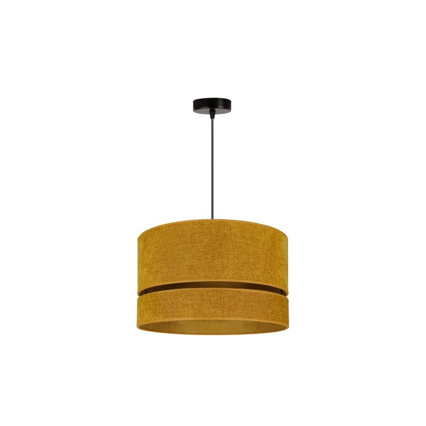 Duolla - Hanglamp aan een koord DOUBLE 1xE27/15W/230V diameter 40 cm oranje
