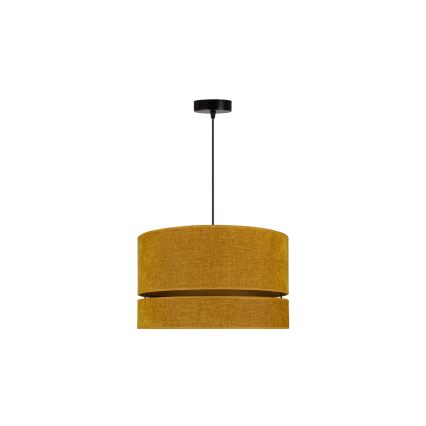 Duolla - Hanglamp aan een koord DOUBLE 1xE27/15W/230V diameter 40 cm oranje