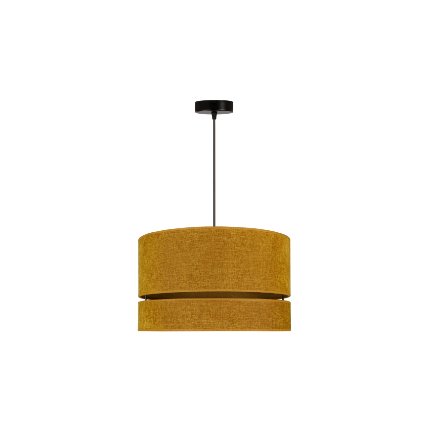 Duolla - Hanglamp aan een koord DOUBLE 1xE27/15W/230V diameter 40 cm oranje