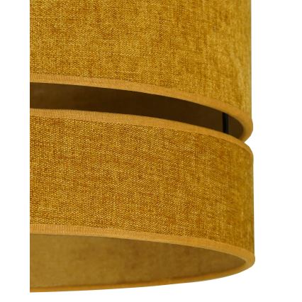 Duolla - Hanglamp aan een koord DOUBLE 1xE27/15W/230V diameter 40 cm oranje