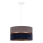 Duolla - Hanglamp aan een koord DUO 1xE27/15W/230V diameter 40 cm blauw