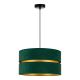 Duolla - Hanglamp aan een koord DUO 1xE27/15W/230V groen/goud