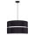 Duolla - Hanglamp aan een koord DUO 1xE27/15W/230V zwart/wit