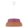 Duolla - Hanglamp aan een koord GALAXY 1xE27/40W/230V diameter 50 cm roze