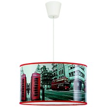 Duolla - Hanglamp aan een koord LONDON 1xE27/15W/230V