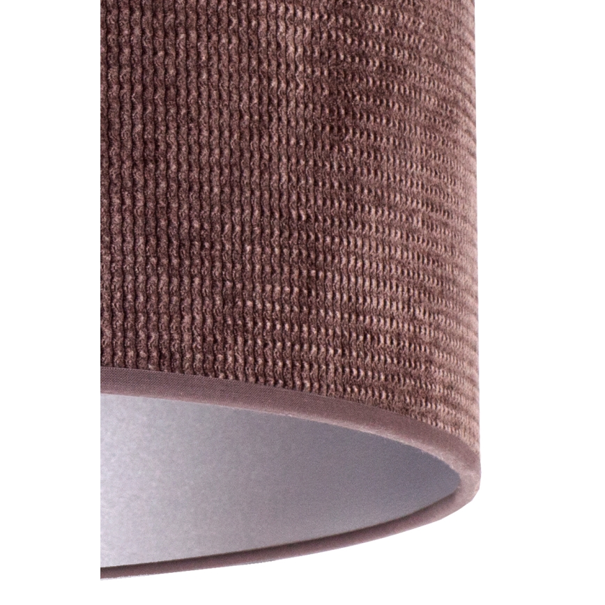 Duolla - Hanglamp aan een koord LYON 1xE27/15W/230V diameter 40 cm bruin