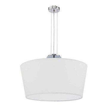 Duolla - Hanglamp aan een koord OPERA 3xE14/40W/230V diameter 55 cm wit