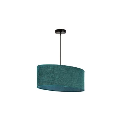Duolla - Hanglamp aan een koord OVAL 1xE27/15W/230V groen
