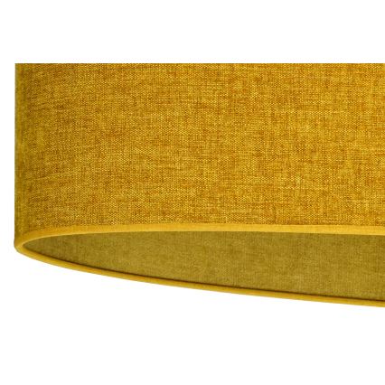 Duolla - Hanglamp aan een koord OVAL 2xE27/15W/230V bruin