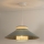 Duolla - Hanglamp aan een koord RIO RATTAN 1xE27/15W/230V diameter 45 cm groen/rotan