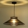 Duolla - Hanglamp aan een koord RIO SHINY 1xE27/15W/230V diameter 45 cm zwart/koper