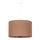 Duolla - Hanglamp aan een koord ROLLER 1xE27/15W/230V diameter 40 cm bruin