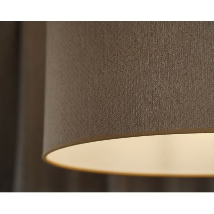 Duolla - Hanglamp aan een koord ROLLER ECO RECYCLING 1xE27/15W/230V diameter 45 cm crème