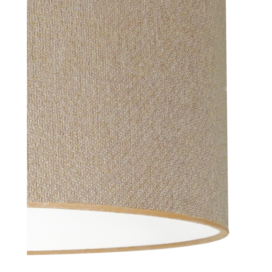 Duolla - Hanglamp aan een koord ROLLER ECO RECYCLING 1xE27/15W/230V diameter 45 cm crème