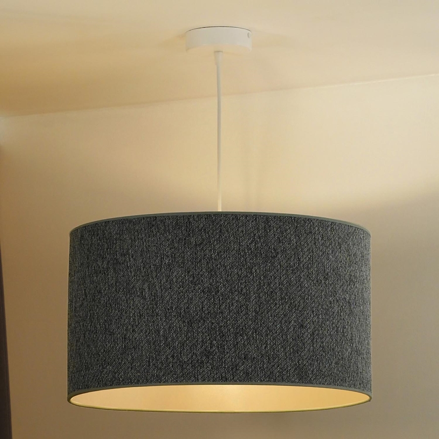 Duolla - Hanglamp aan een koord ROLLER ECO RECYCLING 1xE27/15W/230V diameter 45 cm groen