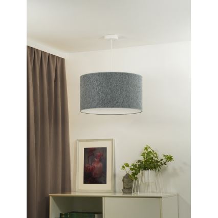 Duolla - Hanglamp aan een koord ROLLER ECO RECYCLING 1xE27/15W/230V diameter 45 cm groen
