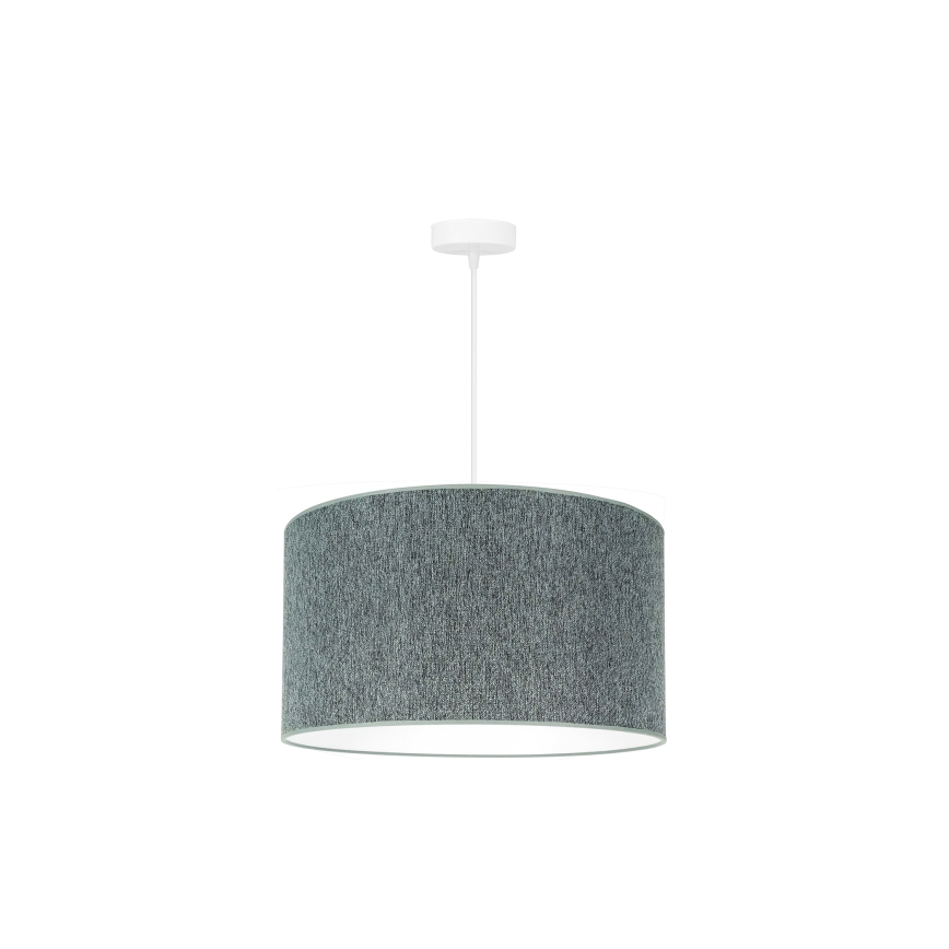 Duolla - Hanglamp aan een koord ROLLER ECO RECYCLING 1xE27/15W/230V diameter 45 cm groen