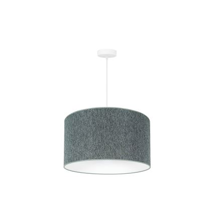 Duolla - Hanglamp aan een koord ROLLER ECO RECYCLING 1xE27/15W/230V diameter 45 cm groen
