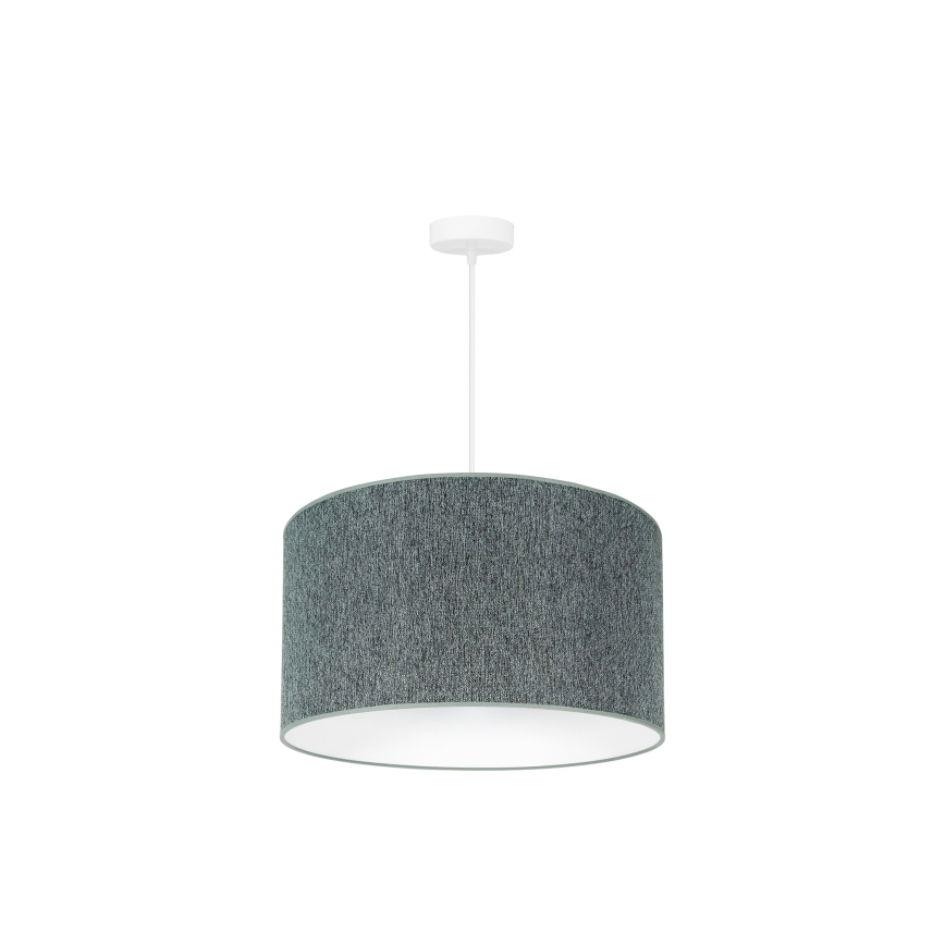 Duolla - Hanglamp aan een koord ROLLER ECO RECYCLING 1xE27/15W/230V diameter 45 cm groen