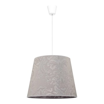 Duolla - Hanglamp aan een koord SOPRANO 1xE27/40W/230V diameter 38 cm zilver