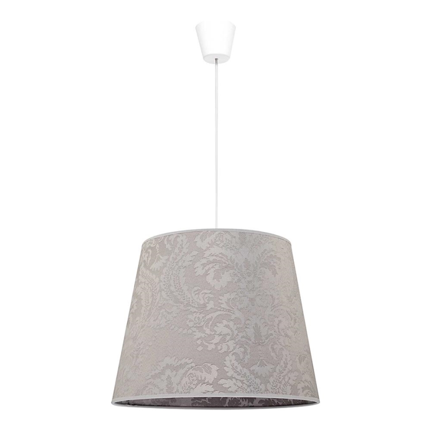 Duolla - Hanglamp aan een koord SOPRANO 1xE27/40W/230V diameter 38 cm zilver